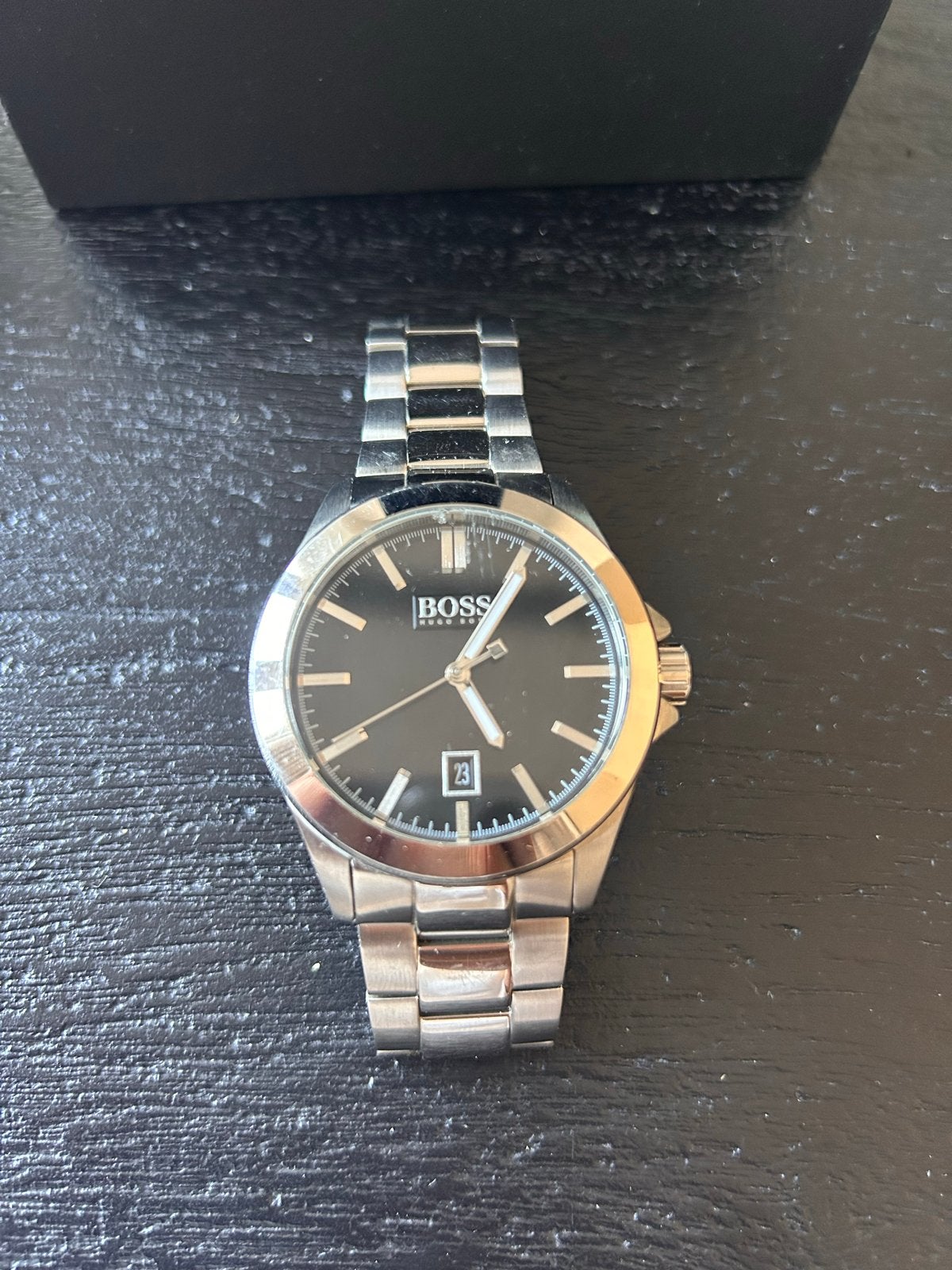 Hugo Boss horloge, Overige merken, Staal, Gebruikt, Staal