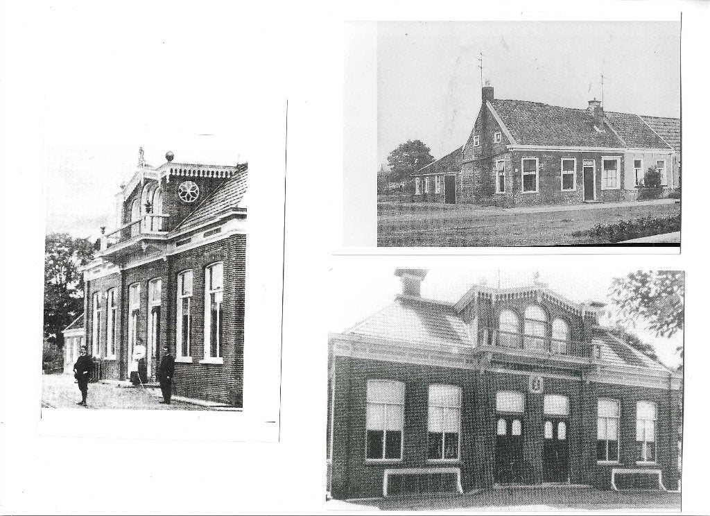 finsterwolde  logement hommes  rechthuis  gem.huis 10x15cm, Verzenden, 1980 tot heden, Foto, Zo goed als nieuw