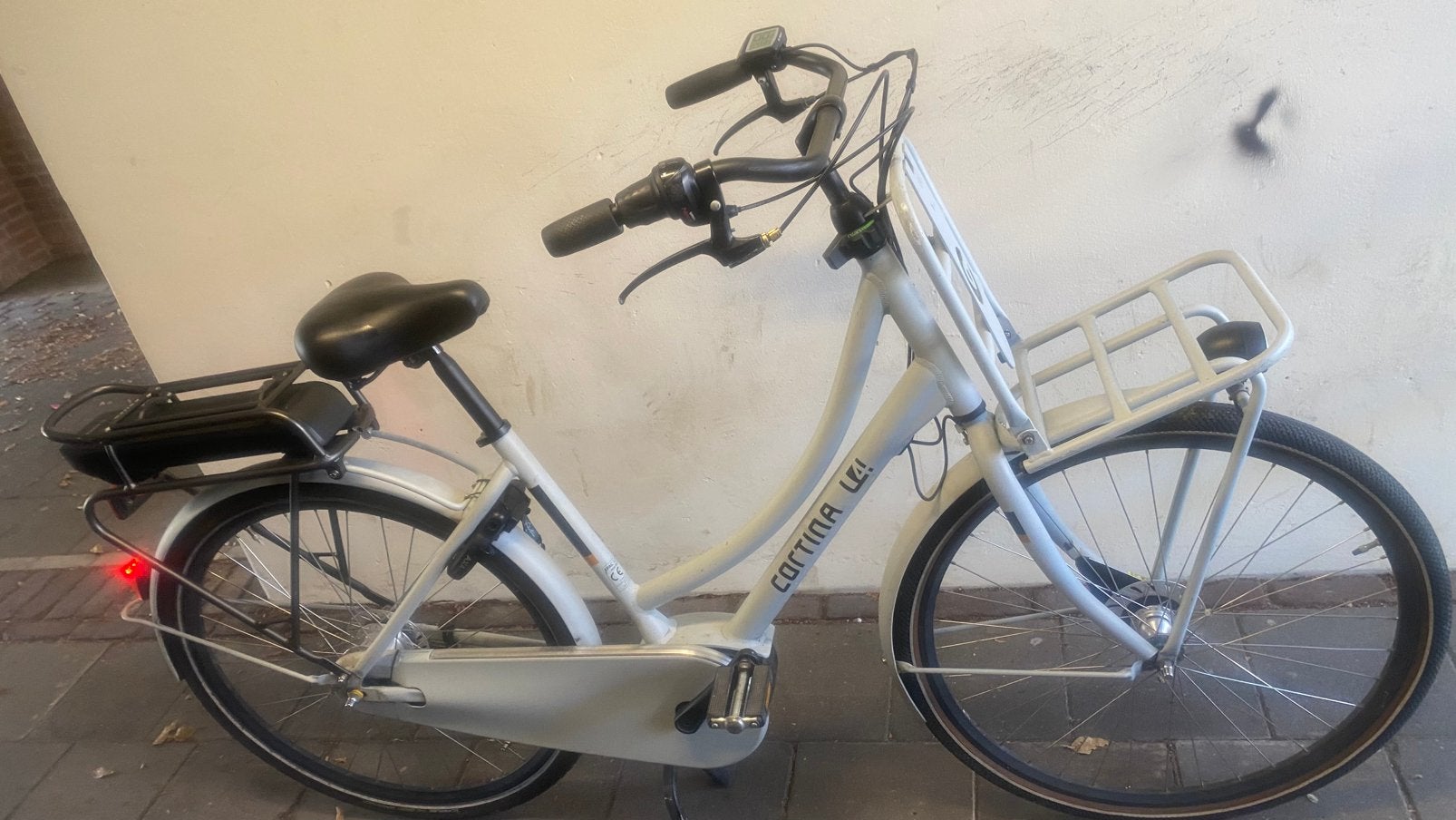 CORTINA E-U4 E-Bike Dames Transport Fiets, Ophalen, Minder dan 30 km per accu, Gebruikt, 47 tot 51 cm