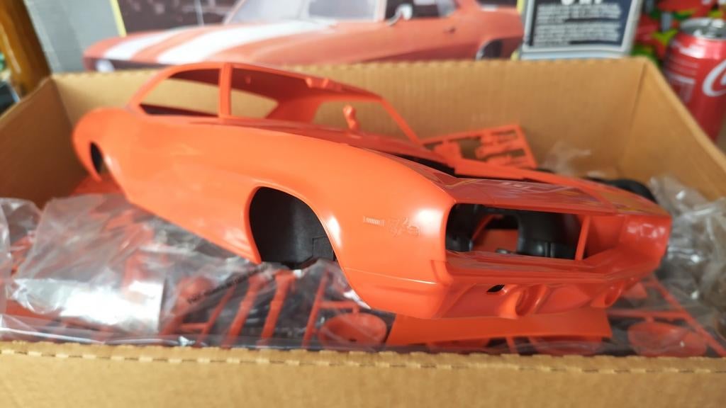 Chevrolet Camaro 1969 1:12 Monogram Pol, Monogram, Auto, Verzenden, .