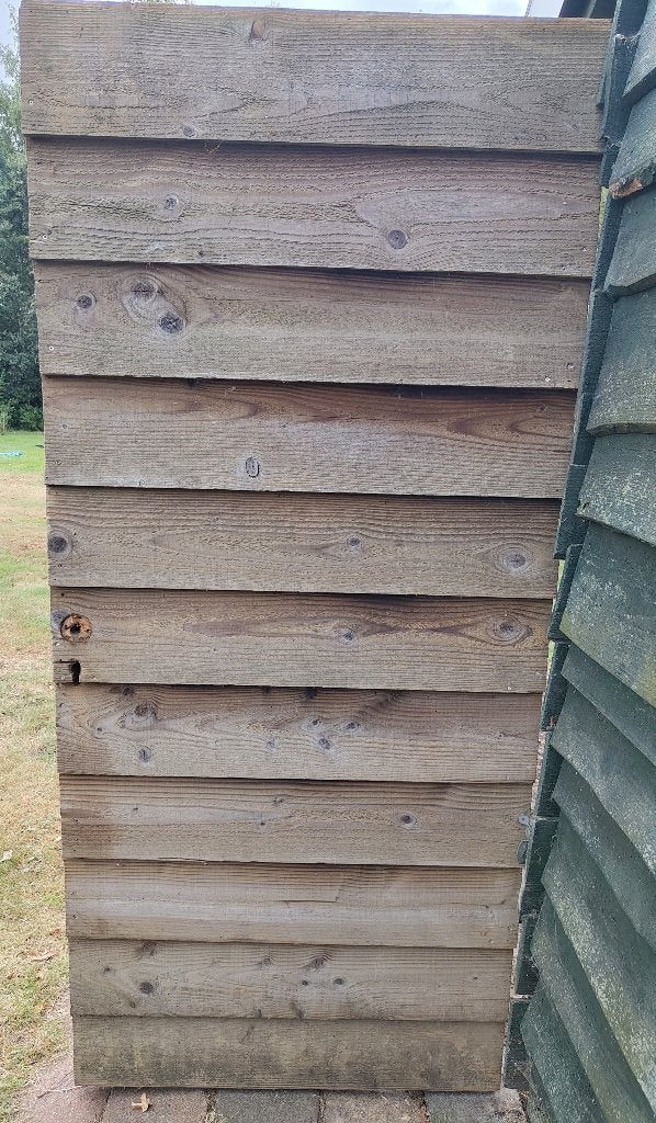 Poortdeur tuin, Tuin en Terras, Tuinpoorten, Ophalen, Gebruikt, Minder dan 100 cm, Draaipoort