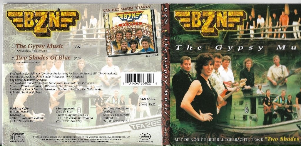 BZN (digipak), Ophalen of Verzenden, Zo goed als nieuw, Pop, Eerste persing
