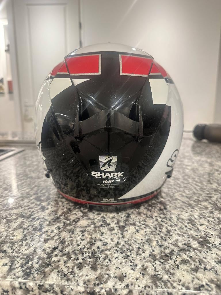 Shark carbon Motorhelm, M, Dames, Shark, Tweedehands