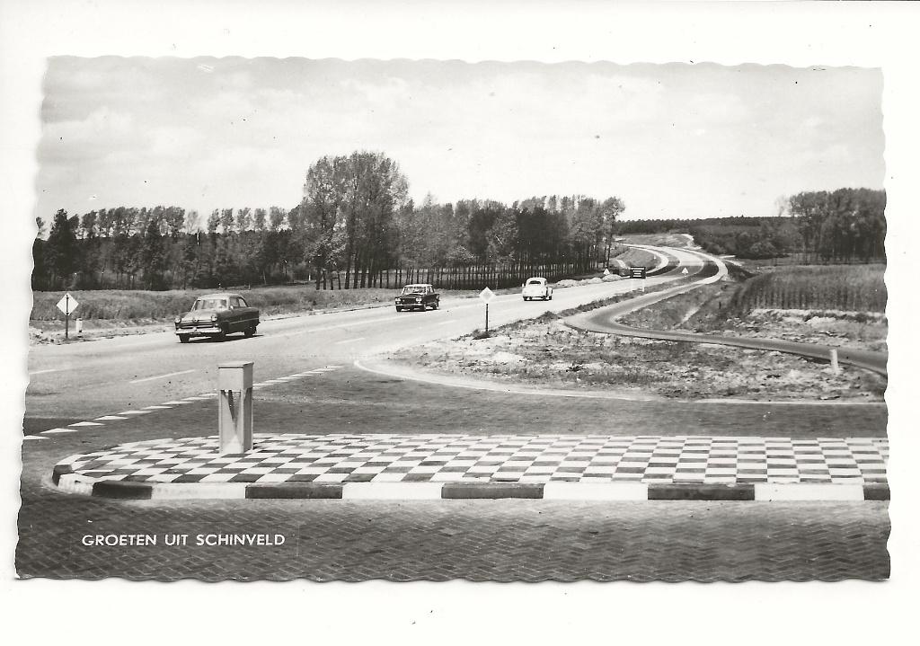 BF489-Schinveld,Auto's, Verzamelen, Verzenden, 1960 tot 1980, Ongelopen, Limburg