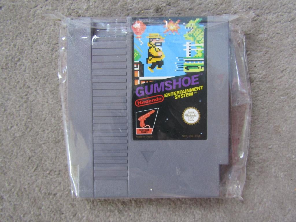 NES spel: Gumshoe in plastic, Gebruikt, Shooter, 1 speler, Ophalen of Verzenden