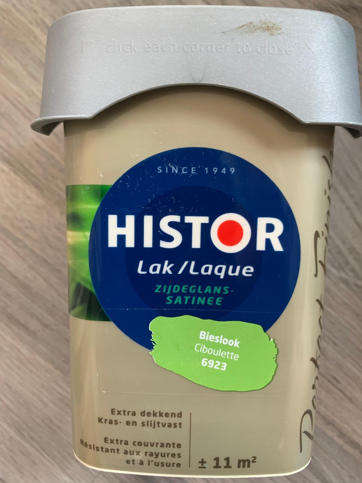 Histor lak, ongebruikt, Ophalen, Wit, Nieuw, Lak