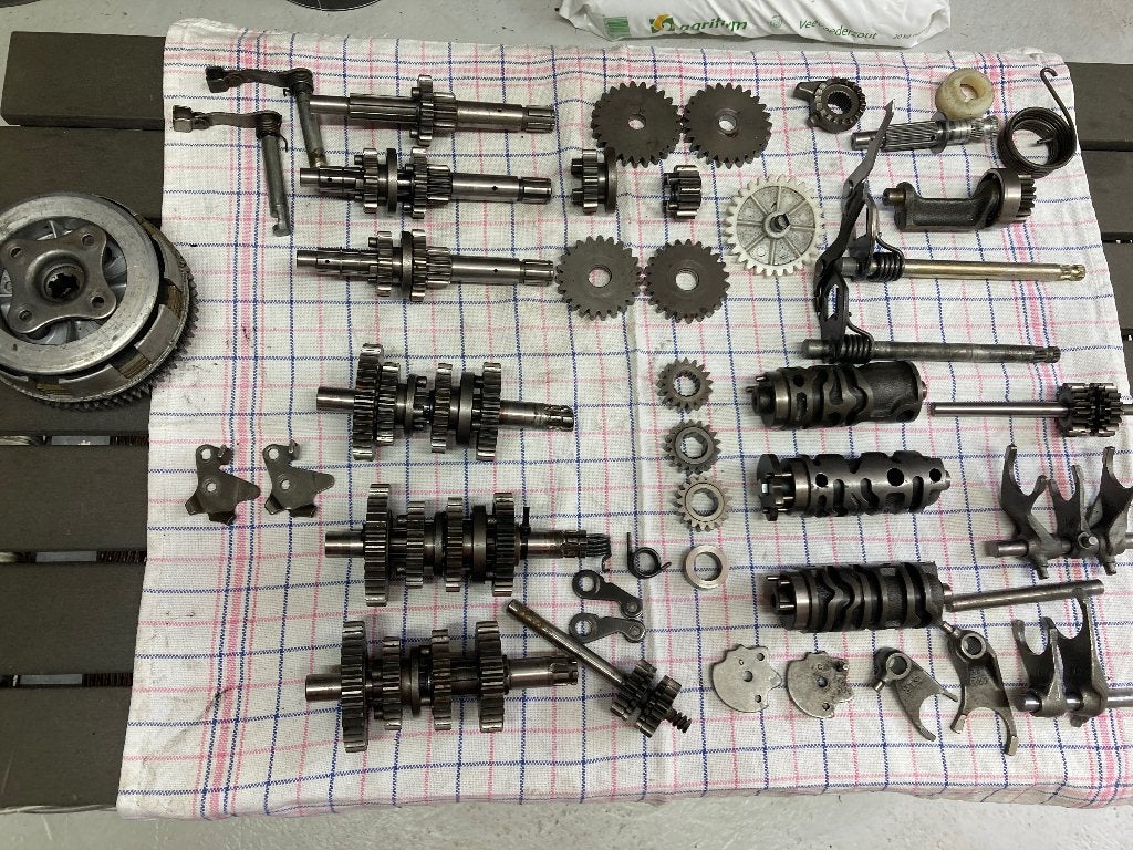 Versnellingsbak blokdelen Honda mt5 mtx nsr m serie, Ophalen of Verzenden, Gebruikt, Blok, Honda