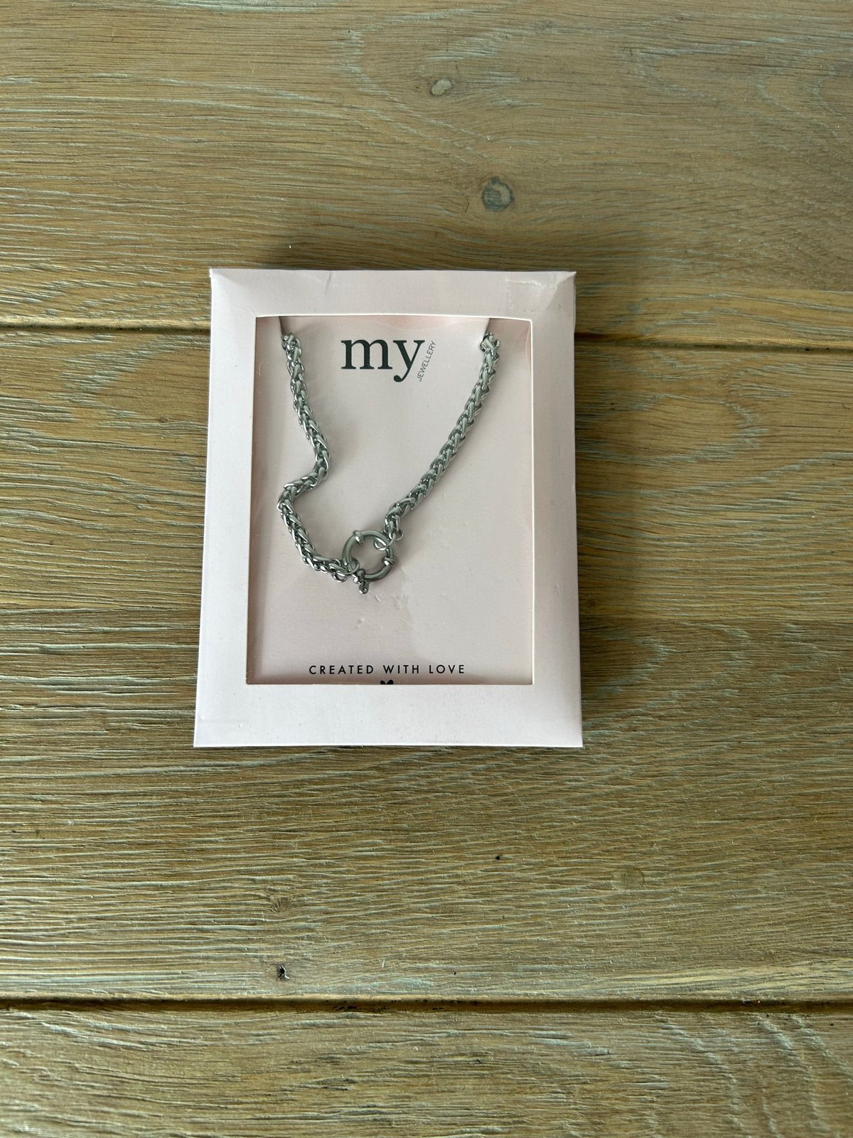 Nieuw My Jewellery ketting -50% nu voor €14,99, Sieraden, Tassen en Uiterlijk, Kettingen, Ophalen of Verzenden, Nieuw, Zilver