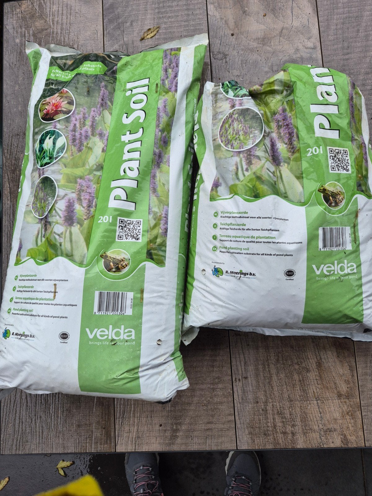 Velda vijverplantenaarde - 30 liter, Ophalen, Zo goed als nieuw