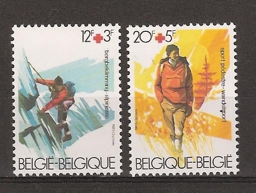 België, Rode Kruis, 1983., Ophalen of Verzenden, Postfris