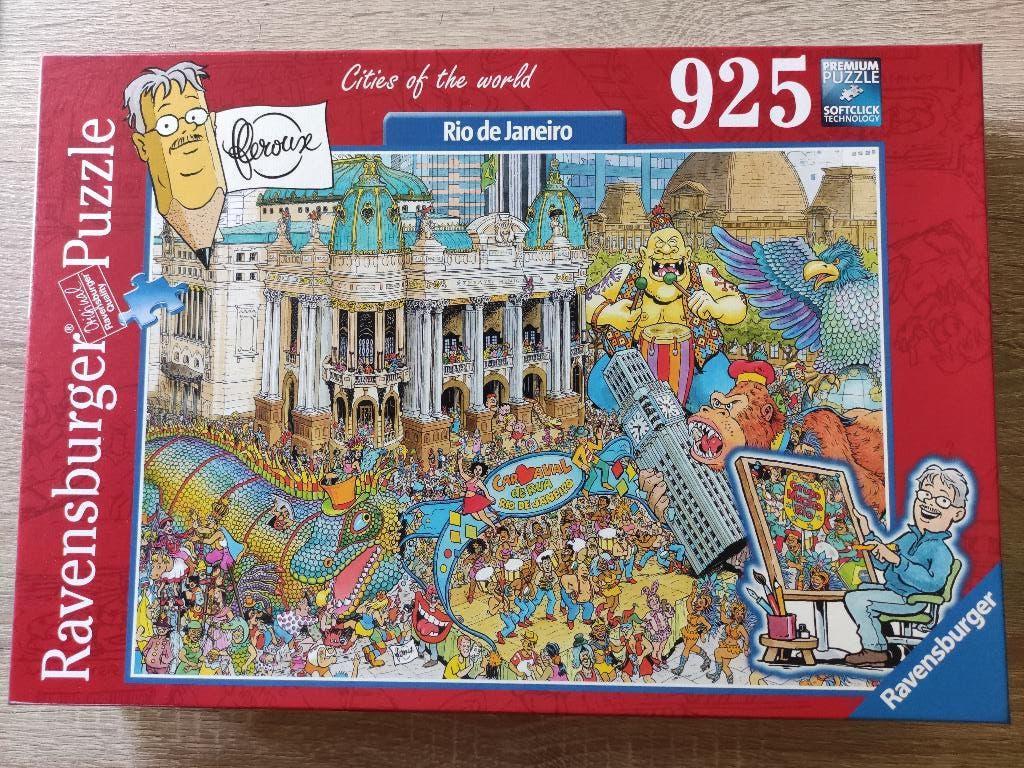 cities of the world - Rio de Janeiro, Ophalen of Verzenden, 500 t/m 1500 stukjes, Nieuw, Legpuzzel