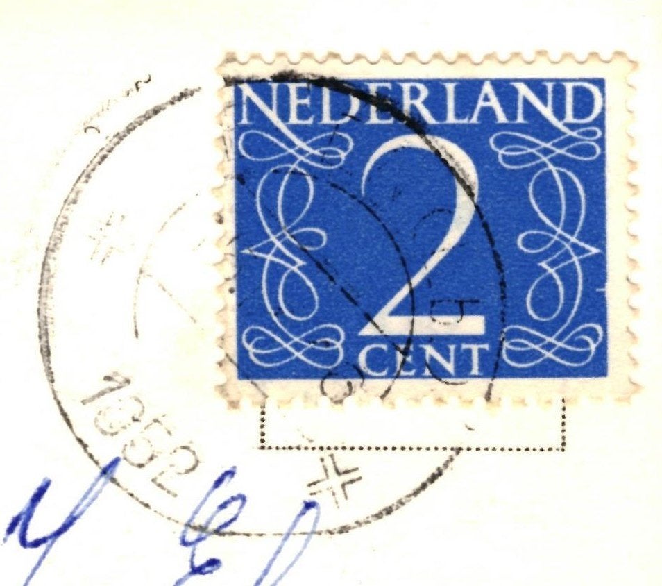 947164 Epen 1952 Gezicht vanaf Hotel Ons Krijtland Gelopen, Ophalen of Verzenden, 1940 tot 1960, Gelopen, Limburg
