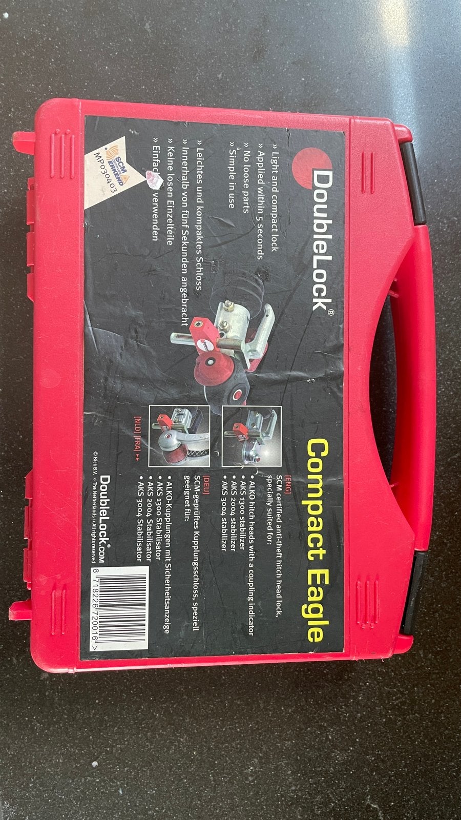 Alko disselslot DoubleLock Compact Eagle, Ophalen, Gebruikt