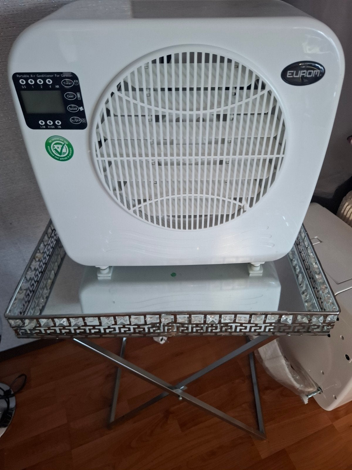 Caravan airco Eurom in zeer goede staat, Ophalen of Verzenden, Zo goed als nieuw, Koelen en Ontvochtigen, Mobiele airco