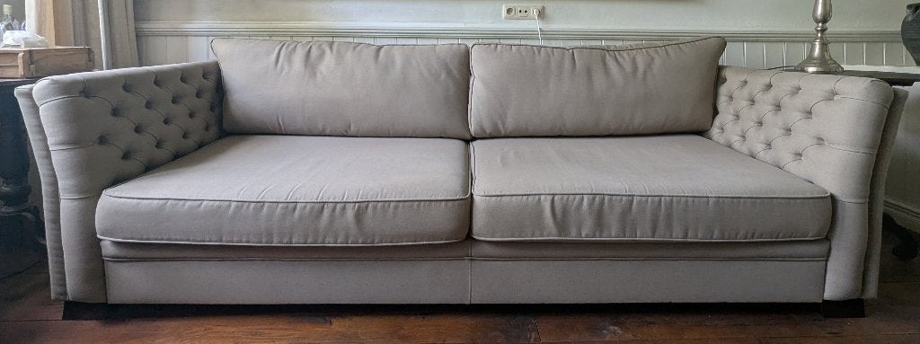4 zitsbank Florian, Huis en Inrichting, Banken | Bankstellen, Ophalen, 250 tot 300 cm, 75 tot 100 cm, Rechte bank