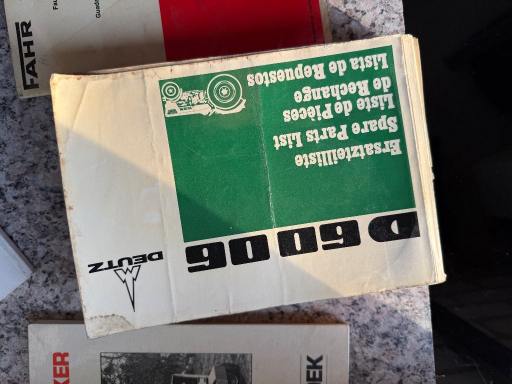 Onderdelen lijst deutz 6006, Boeken, Ophalen of Verzenden, Gelezen