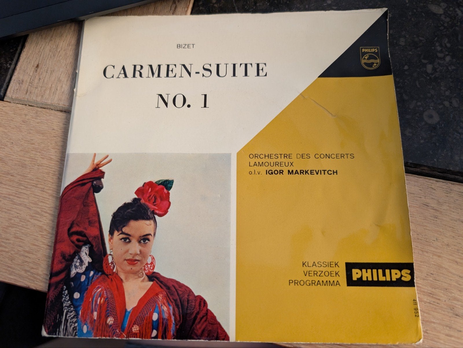Carmen- suite no. 1 - orchestre des concerts Lamoureux, Ophalen of Verzenden, Zo goed als nieuw