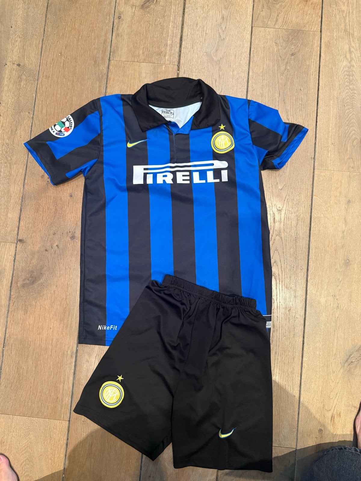 Inter Milan Ronaldo voetbaltenue maat 176, Kinderen en Baby's, Kinderkleding | Maat 176, Ophalen of Verzenden, Gebruikt, Jongen of Meisje