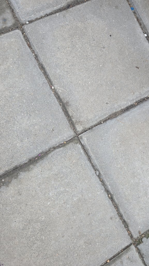 Nieuwe terras tegels, Ophalen, Nieuw, Beton, Terrastegels
