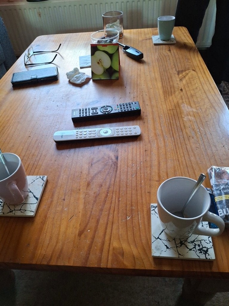 Gratis salontafel en dressoir, Ophalen, Gebruikt, 75 cm of meer, Grenen