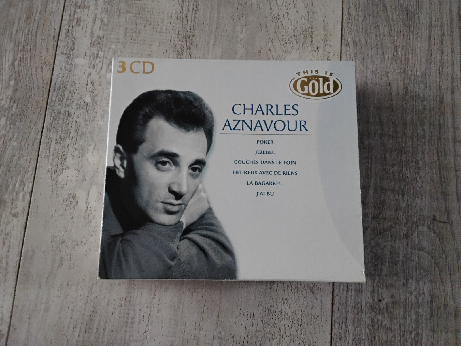 Charles Aznavour - This Is Gold (3 CD Boxset), Cd's en Dvd's, Boxset, Ophalen of Verzenden, Zo goed als nieuw, Chanson