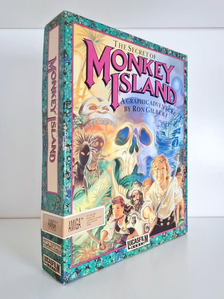 The Secret of Monkey Island - Amiga Big Box, Avontuur en Actie, 1 speler, Ophalen of Verzenden, Zo goed als nieuw