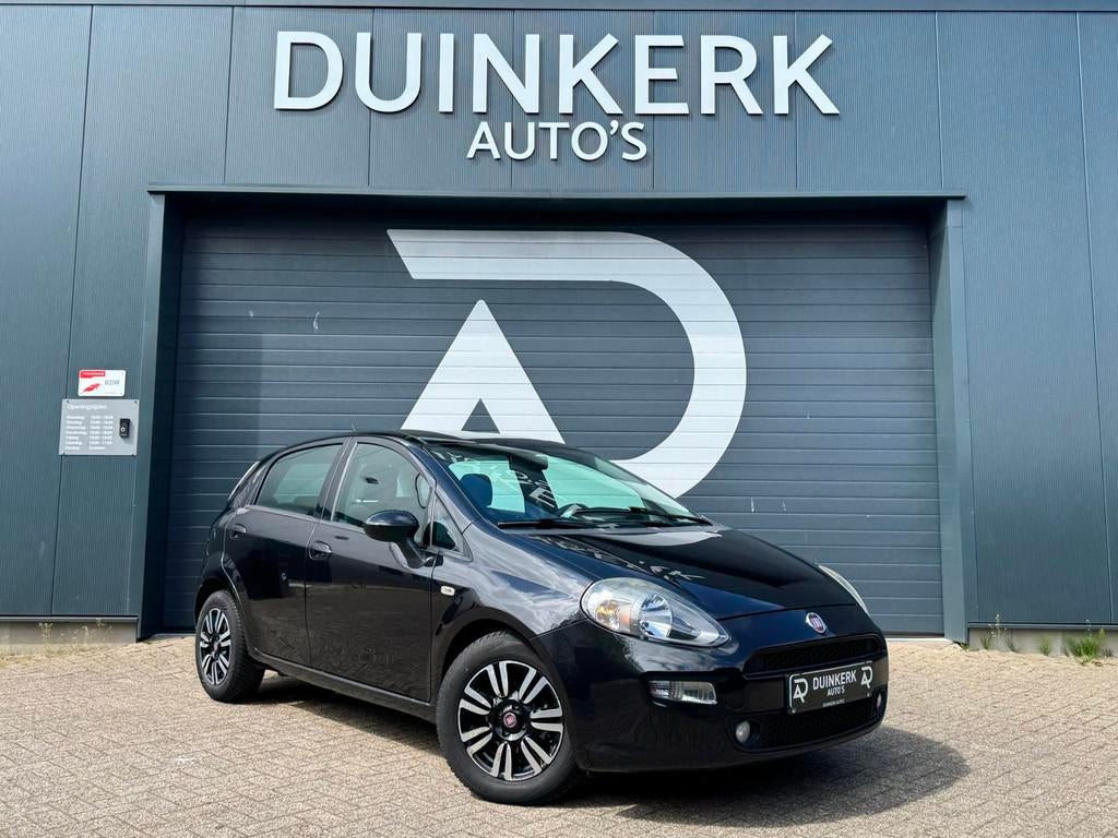 Fiat Punto Evo 0.9 TwinAir Easy | Airco | Parkeersensoren, Voorwielaandrijving, Euro 5, Gebruikt, Zwart
