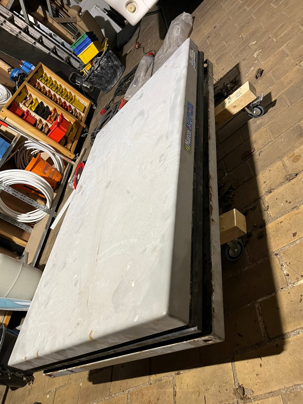 Heftafel marco voor hobbyist of knutselaar, Ophalen of Verzenden, Gebruikt, 170 cm of meer