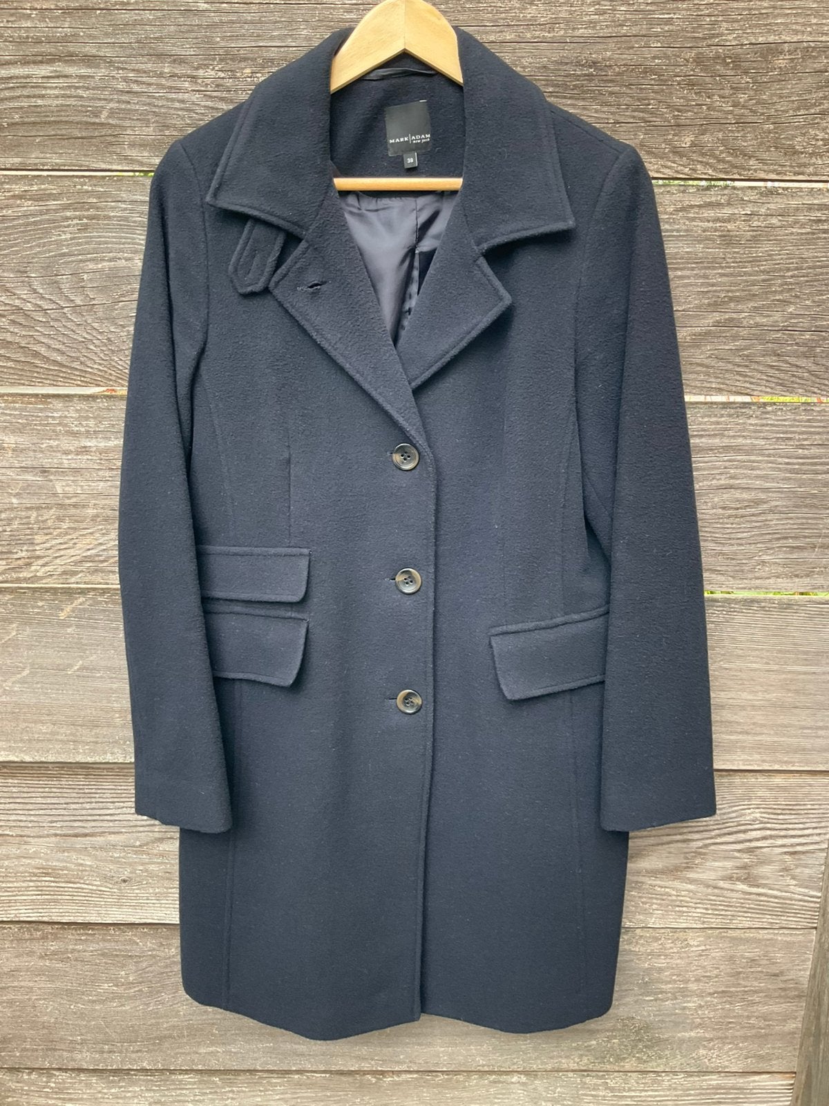 Dames winterjas, Kleding | Dames, Ophalen of Verzenden, Gedragen, Maat 38/40 (M), Blauw