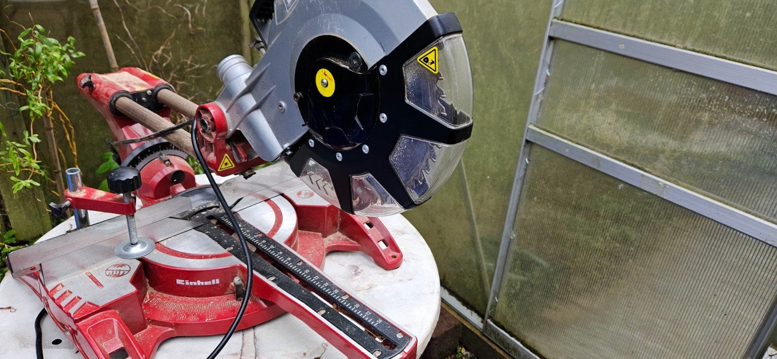 Einhell Tc sm 2534 dual, Ophalen, Gebruikt, Einhell, Afkortzaag