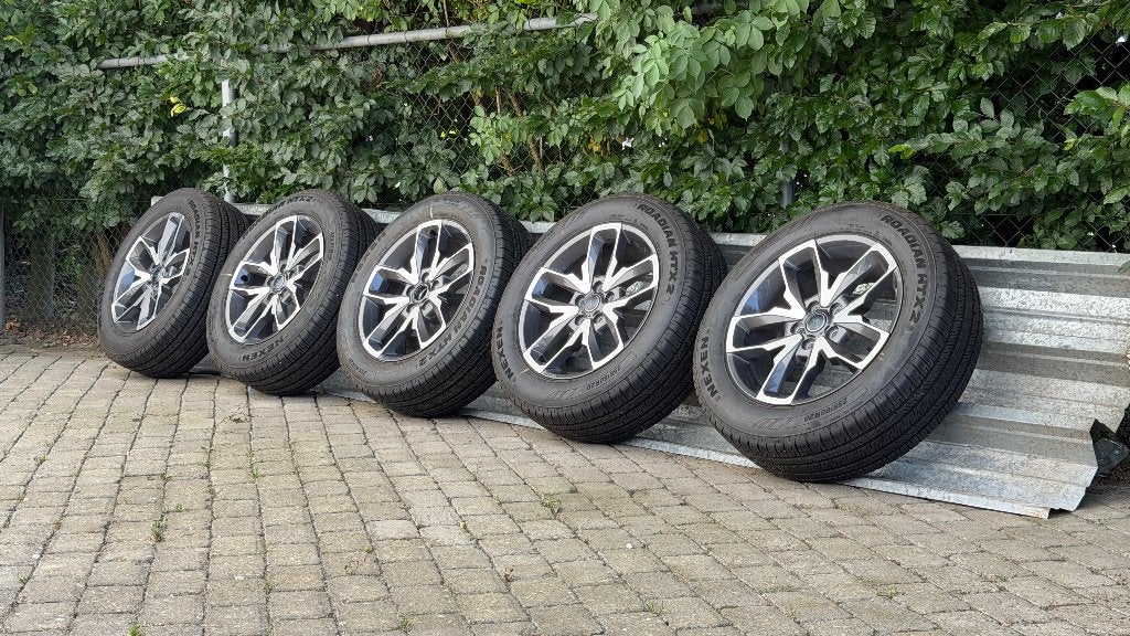 Jeep Wrangler 4xe 24/25 5x 20" OEM Set 04755613AA, Gebruikt, 255 mm, Velg(en), Ophalen of Verzenden
