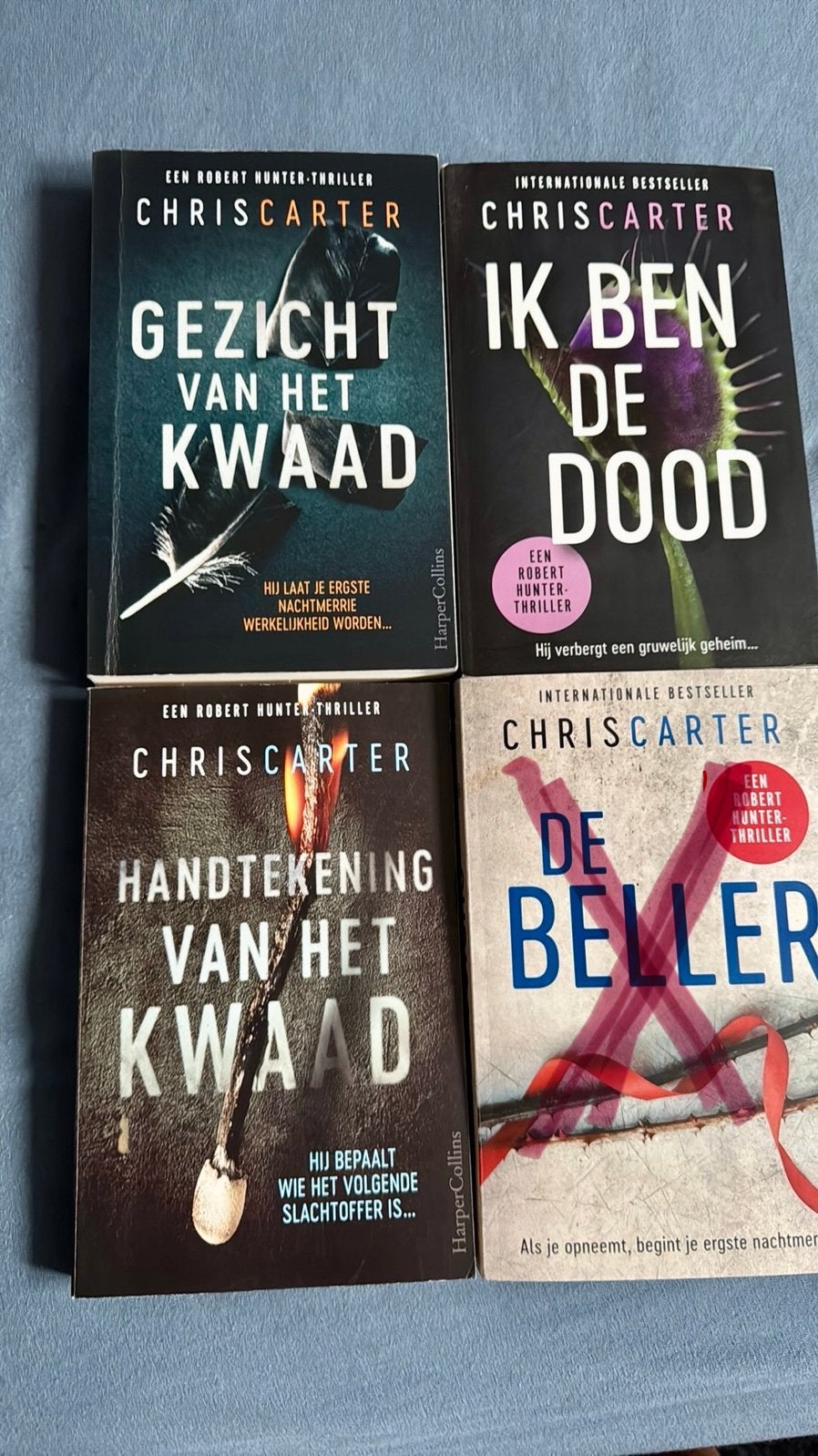 Schrijver Chris Carter, Boeken, Thrillers, Ophalen of Verzenden, Zo goed als nieuw