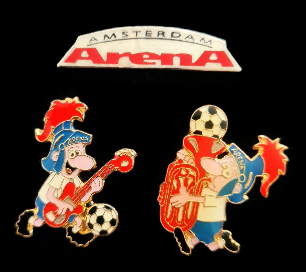 Arena Amsterdam setje pins, Verzamelen, Speldjes, Pins en Buttons, Verzenden, Nieuw, Sport, Speldje of Pin