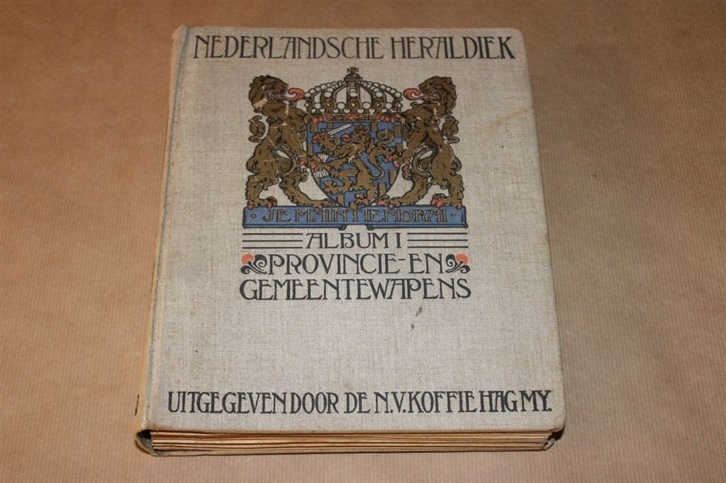Nederlandsche Heraldiek Album I - Ca 1930 - met extra\'s !!, Ophalen of Verzenden, Zo goed als nieuw