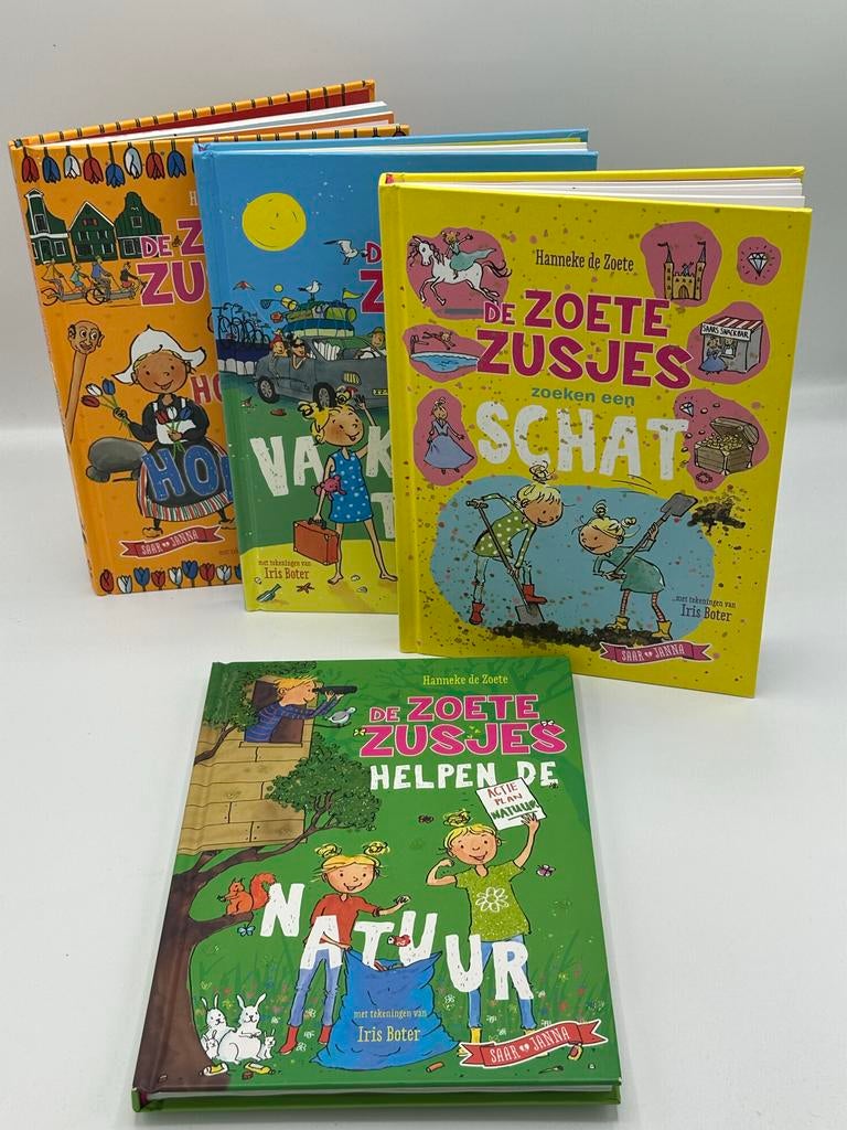 De Zoete Zusjes Boeken - Set van 4, Boeken, Ophalen of Verzenden, Zo goed als nieuw, Fictie algemeen