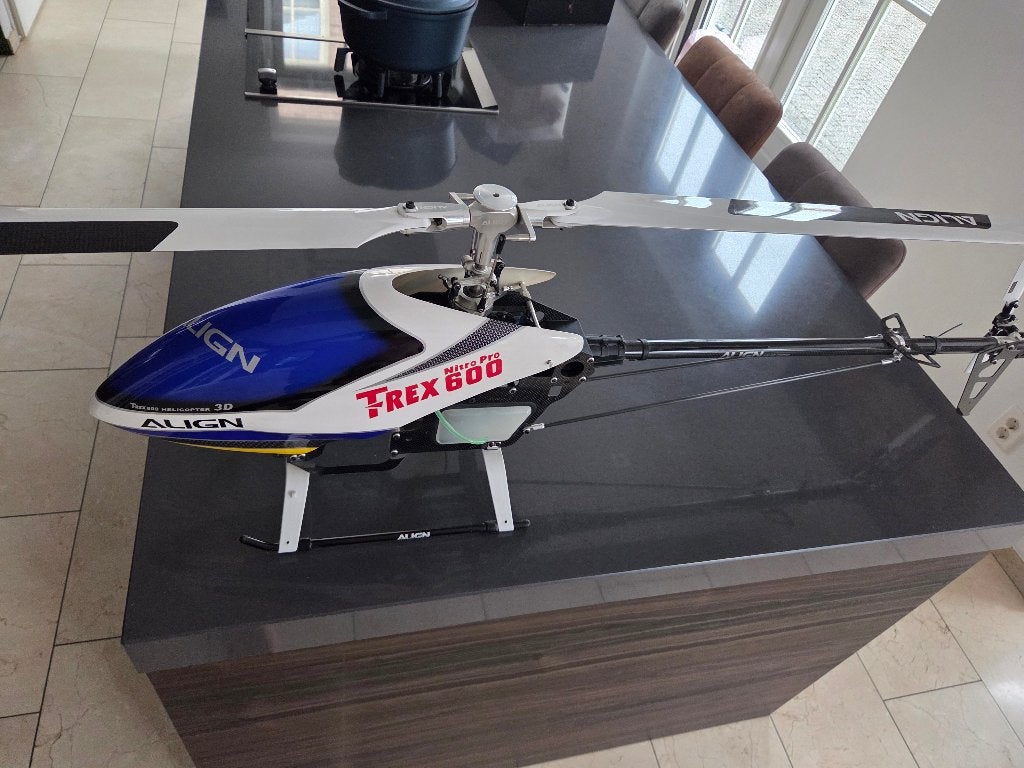 *NIEUW* Align TREX600 Nitro-Pro + Spectrum DX8 controller, Ophalen, Nieuw, Nitro, Helikopter