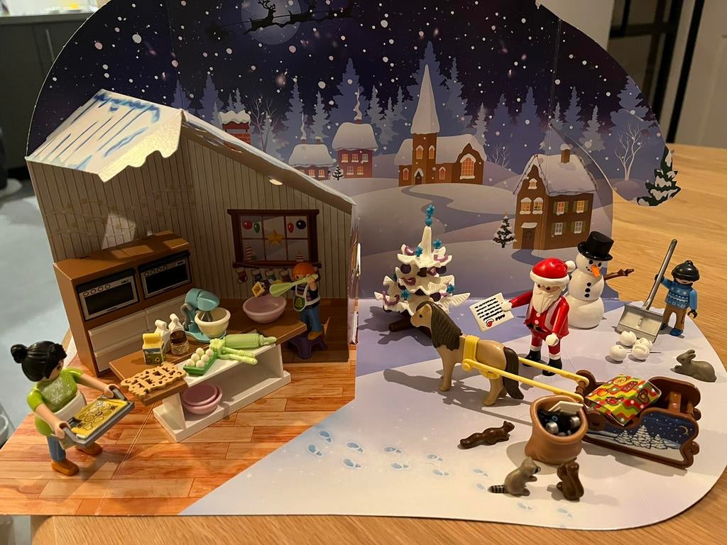 Playmobil kerst, Ophalen of Verzenden, Zo goed als nieuw