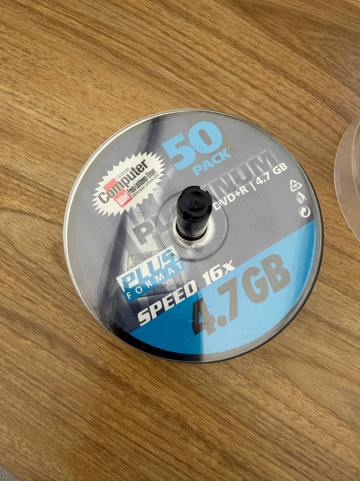 Platinum DVD+R 4.7GB 16x - 30stuks op spindel, Computers en Software, Beschrijfbare discs, Ophalen of Verzenden, Nieuw, Dvd, Op spindel