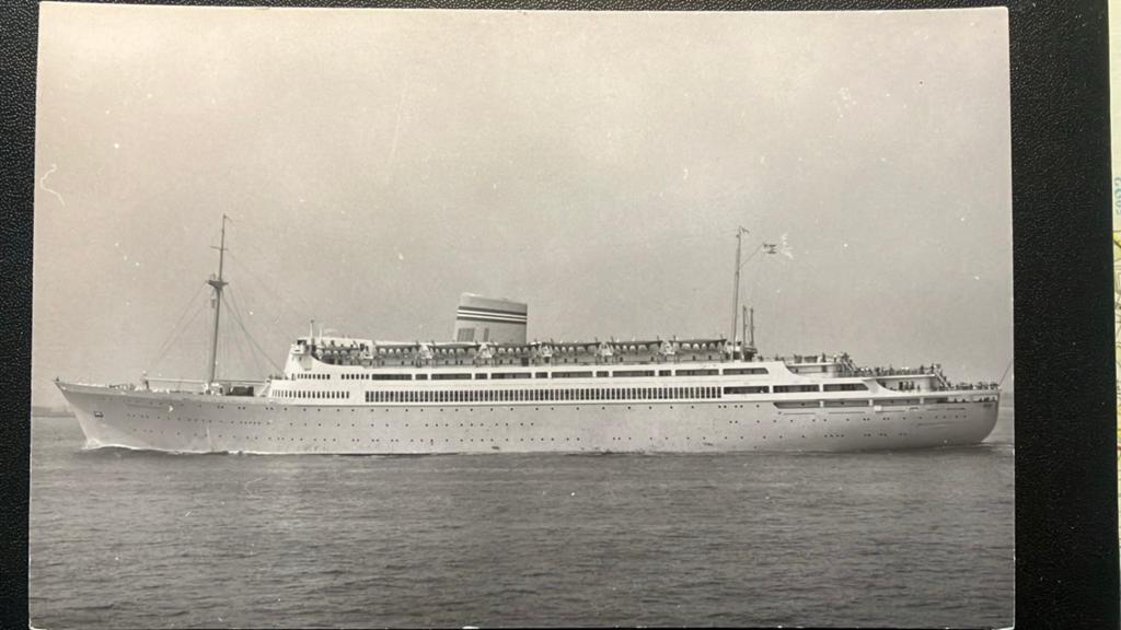 BERGENSFJORD    1956  Noorwegen Stork, Verzamelen, Scheepvaart, Kaart, Foto of Prent, Ophalen of Verzenden