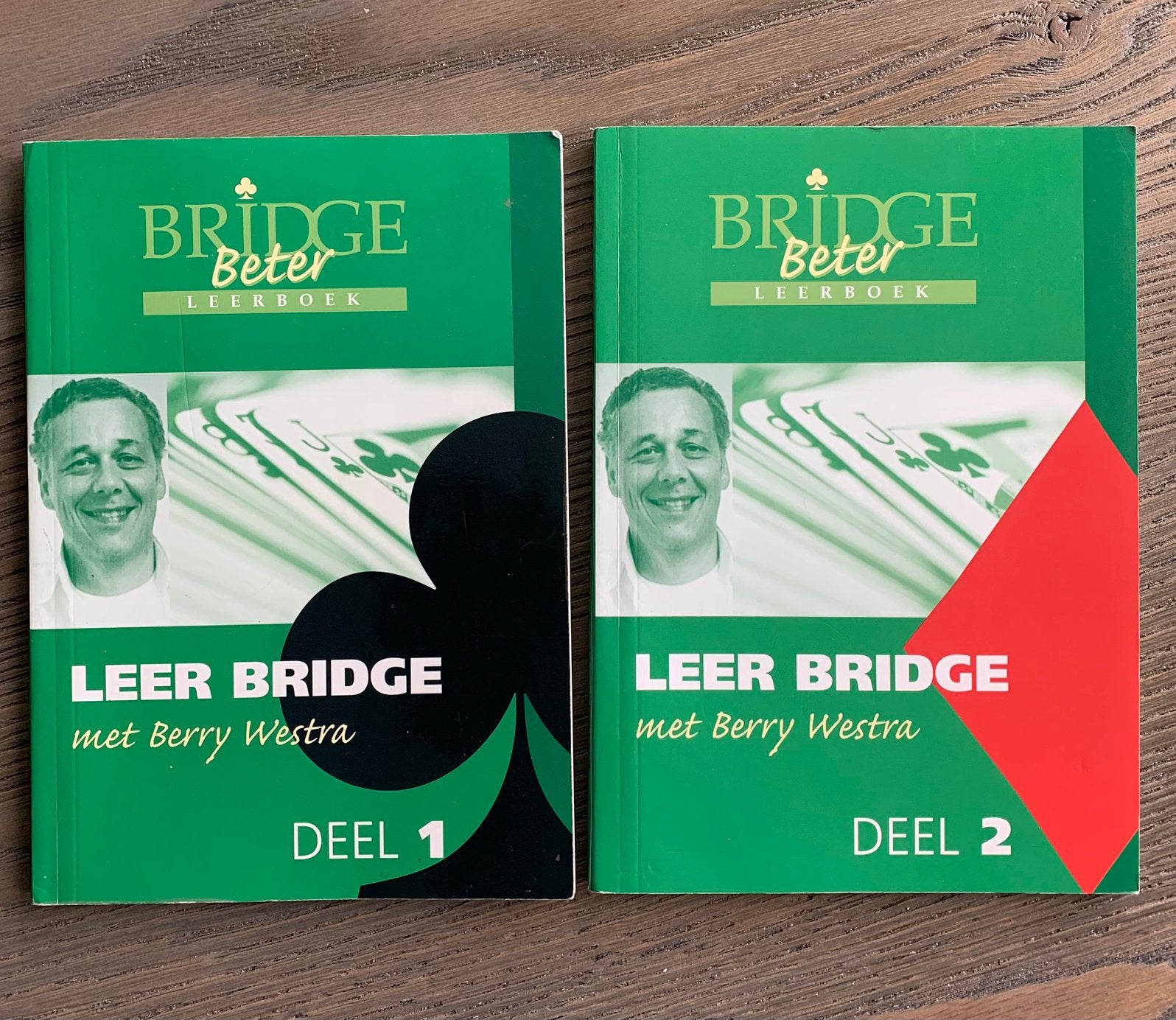 Bridge leren  deel één en deel twee, Ophalen of Verzenden, Beta, Zo goed als nieuw