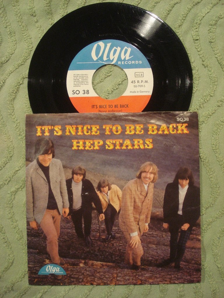 The Hep Stars 7" Vinyl Single: ‘Malaika’ (Zweden) ABBA, Cd's en Dvd's, Ophalen of Verzenden, Zo goed als nieuw, 7 inch, Pop