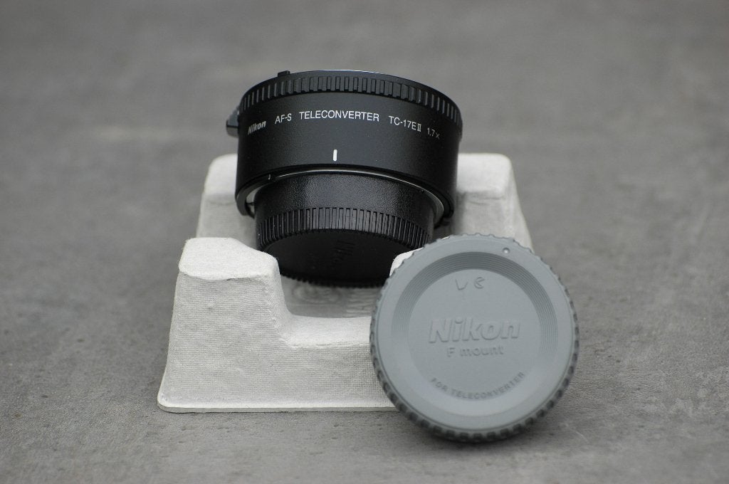 Nikon AS-S Teleconverter TC-17E II, Audio, Tv en Foto, Fotografie | Lenzen en Objectieven, Nikon, Ophalen of Verzenden, Zo goed als nieuw