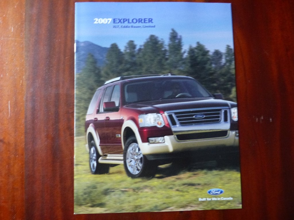 Ford USA Explorer brochure 2007, Verzenden, Nieuw, Ford