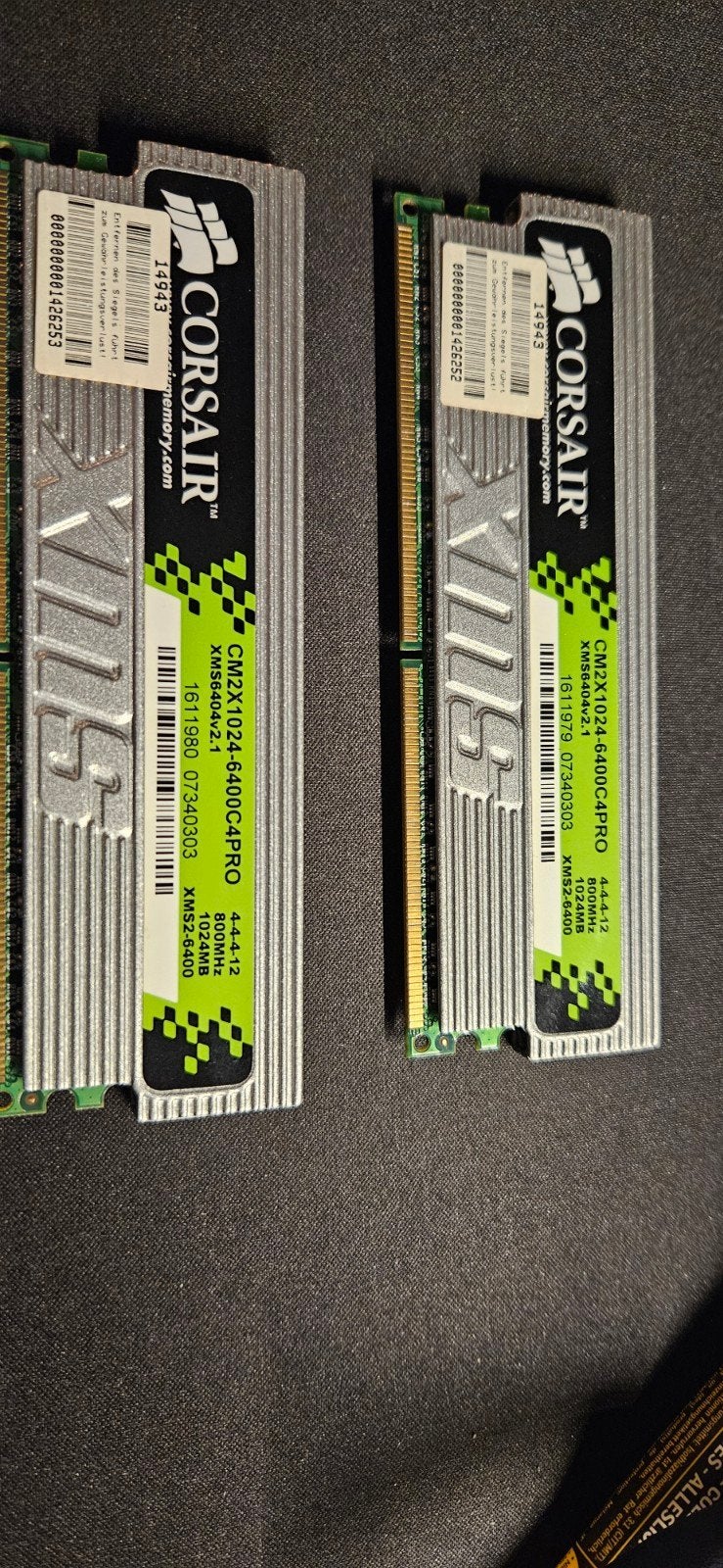 Corsair DDR2 Tracer LED, Computers en Software, RAM geheugen, Ophalen of Verzenden, DDR2, Desktop