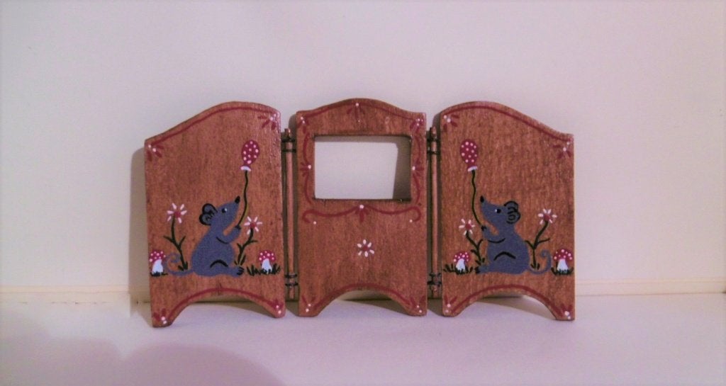 houten poppenkast muizen poppenhuis, Verzenden, Poppenhuis