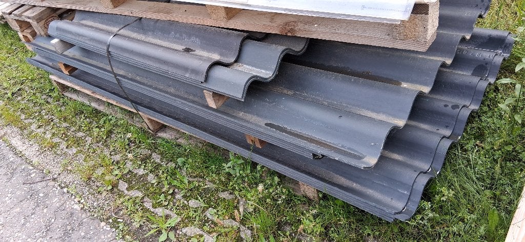 golfplaten, Ophalen, Overige materialen, Zwart, Nieuw
