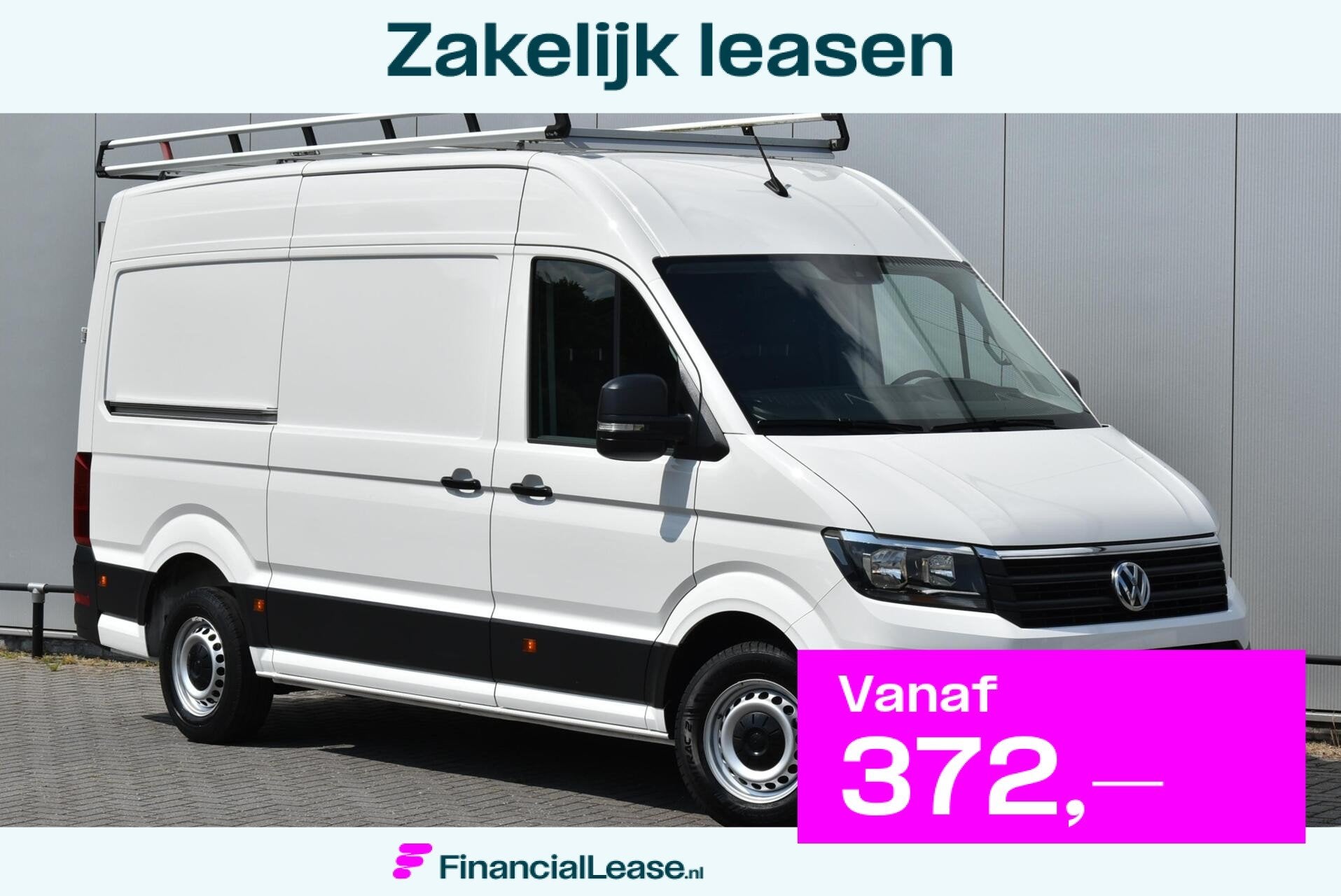 Volkswagen Crafter 2.0 TDI L3H3 Airco Imperial Trekhaak PDC, Stof, Gebruikt, 4 cilinders, Electronic Stability Program (ESP)