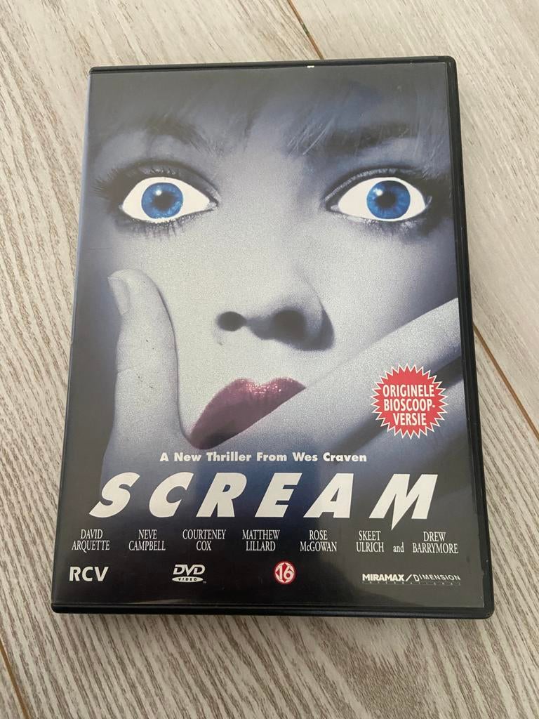 Scream dvd, Cd's en Dvd's, Dvd's | Horror, Vanaf 16 jaar, Ophalen, Zo goed als nieuw, Overige genres