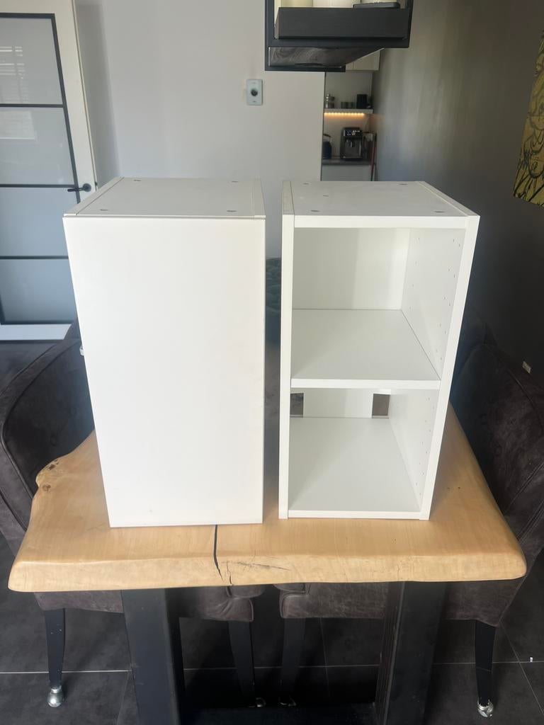 2x Metod Ikea bovenkast keukenkast wit 30x37x60, Ophalen, 50 tot 100 cm, Zo goed als nieuw, Minder dan 100 cm