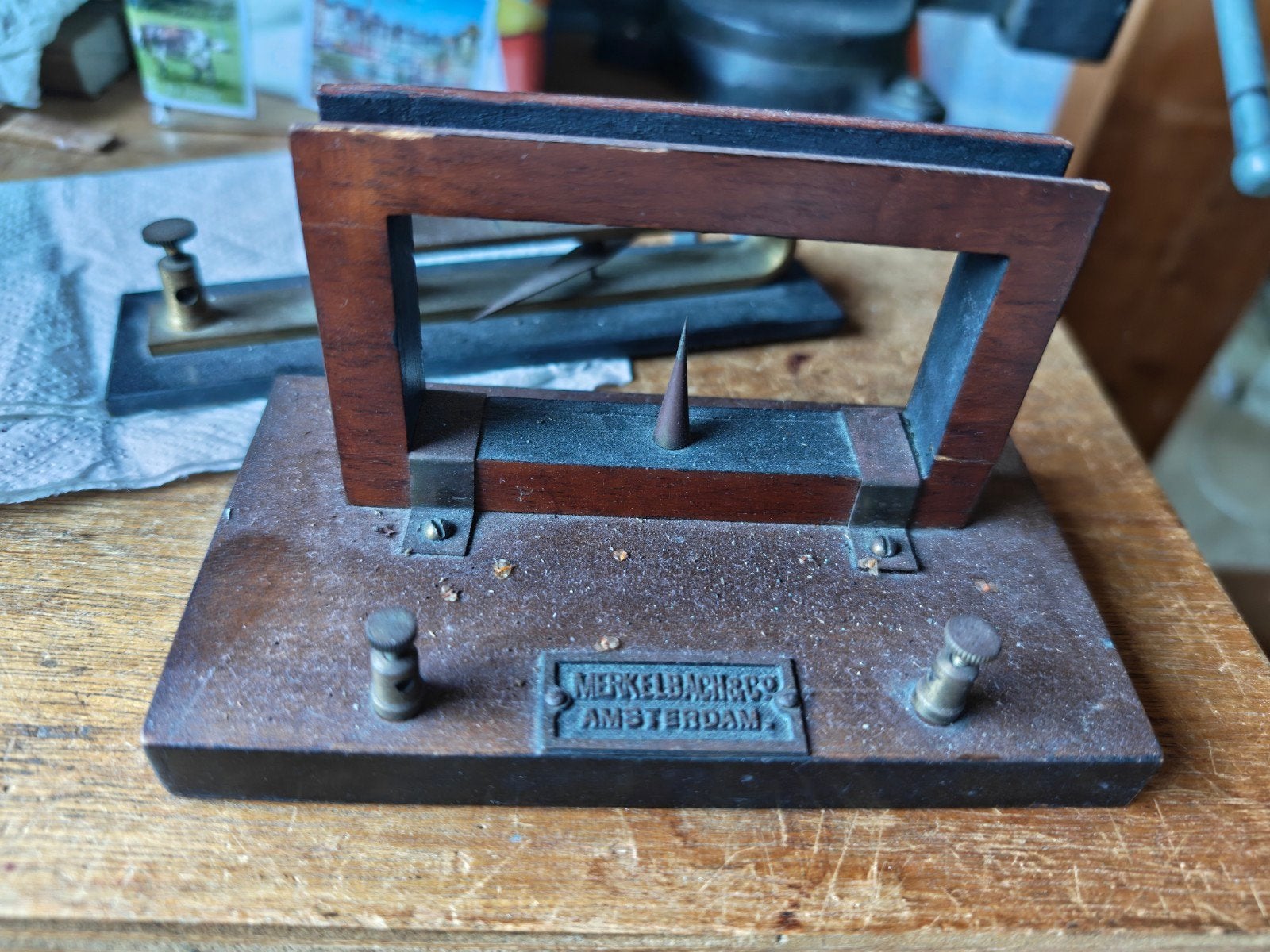 Antieke Merkebach & Co. Amsterdam Galvanometer, Ophalen of Verzenden